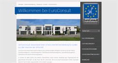 Desktop Screenshot of euroconsult.de